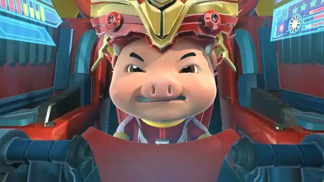 猪猪侠6猪猪侠接到新任务竟是拯救母鸡还一路追到太空中