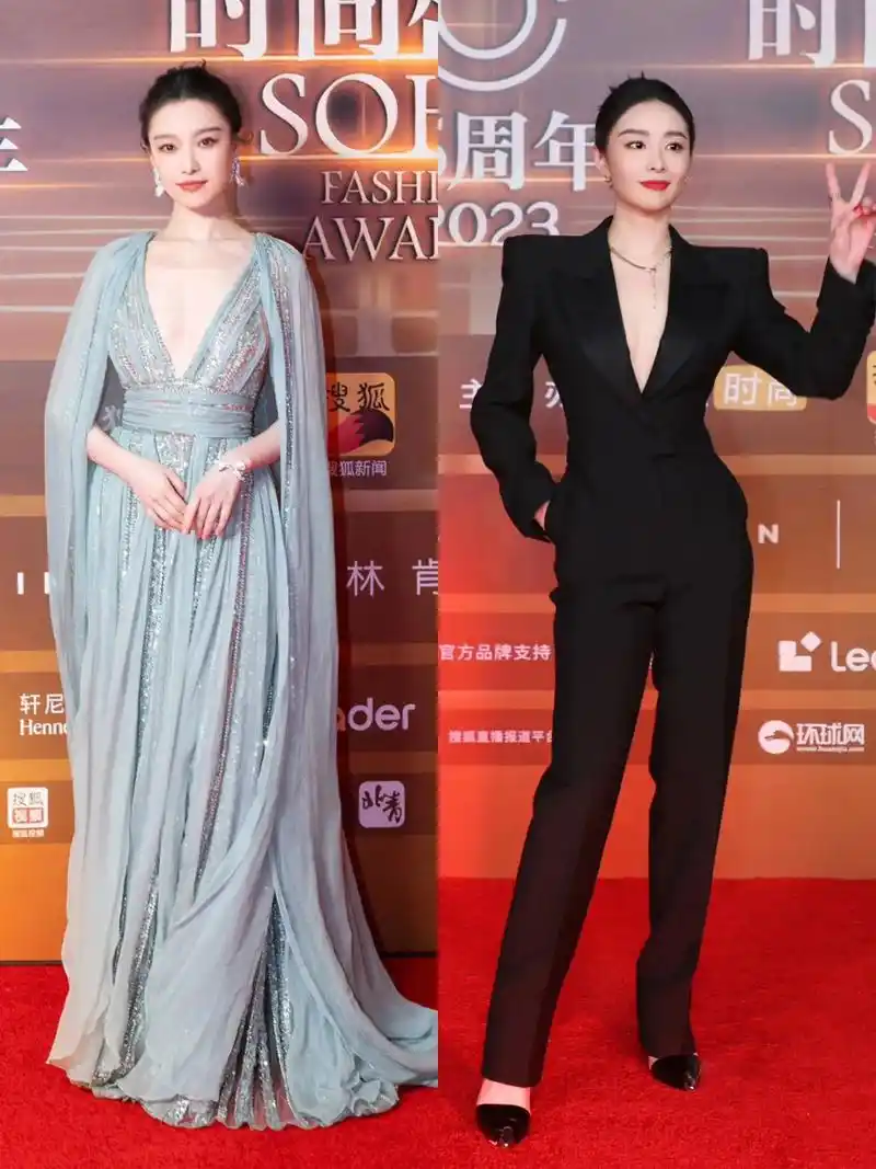 搜狐时尚盛典红毯造型合集,你pick谁?今晚搜狐时尚盛典红毯 - 抖音