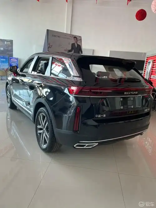 4s店看车,黑色t99大气_奔腾t99社区_易车社区