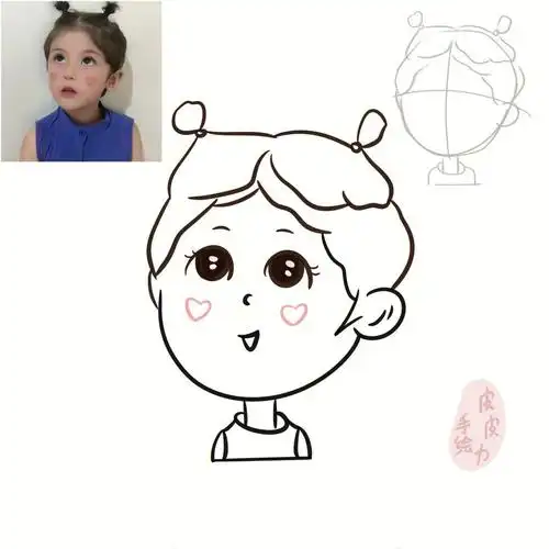q版小可爱头像怎么画