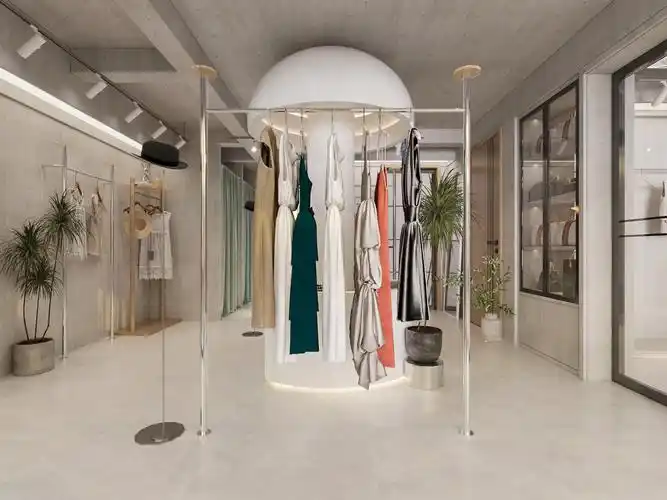 服装店——现代工业风 女装直播间