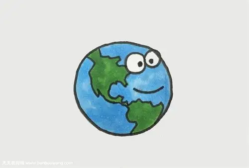 地球的画法