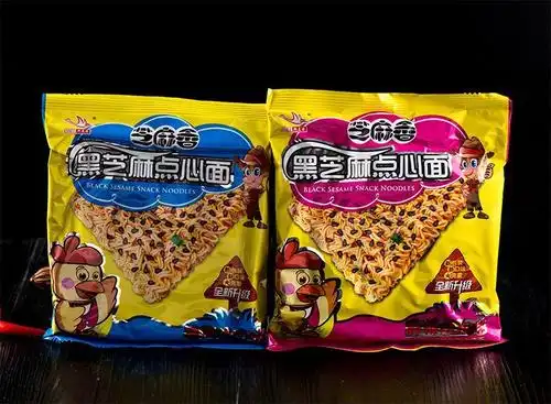 方便面黑芝麻点心面掌心脆掌上脆掌心面干脆面干吃面32袋整箱 两口味