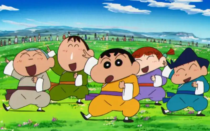 蜡笔小新这部剧场版全员出场!您能认全吗2_哔哩哔哩_bilibili