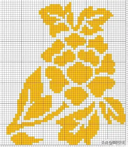 一款漂亮的粗针织女士棒针花朵提花大开衫