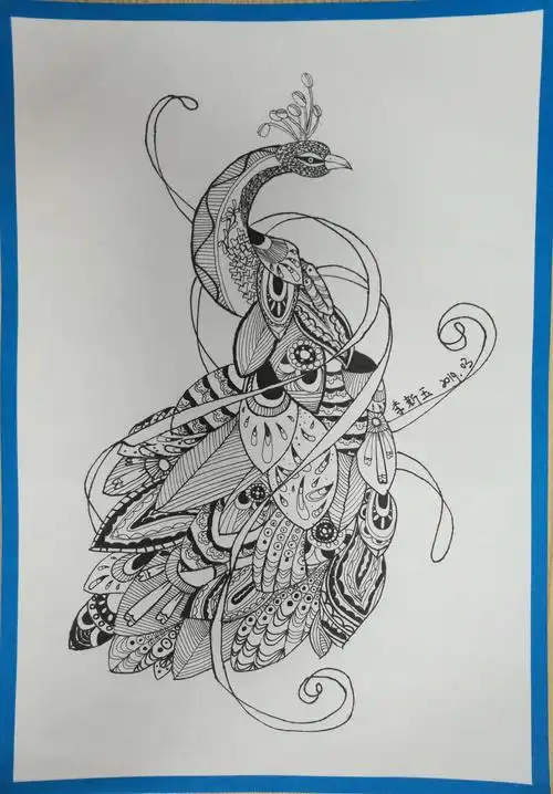 美术社团作品展示――花卉,动物装饰画