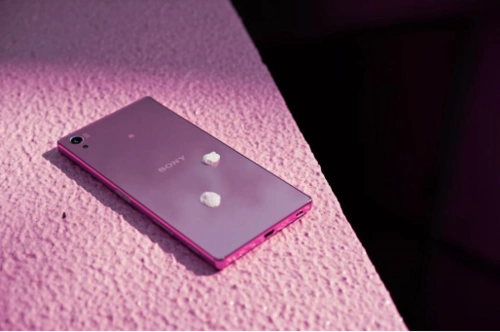 粉色索尼xperia z5尊享版 女神标配