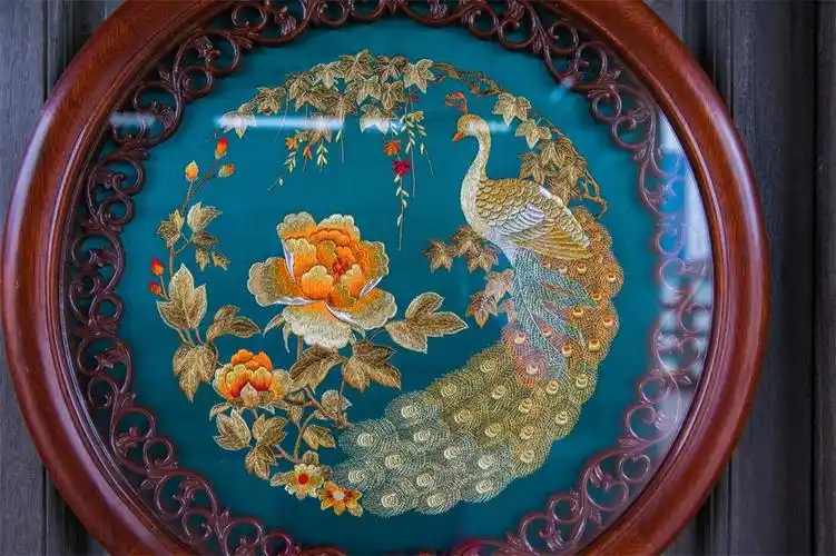 粤绣穿针引线的岭南绝技