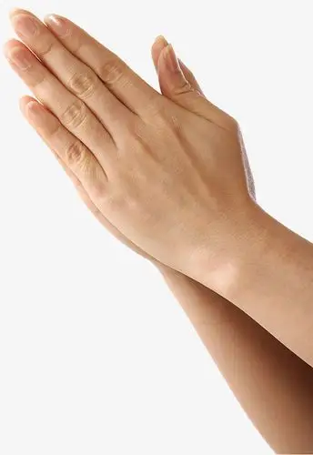 双手合一 人物手势 商务科技 真人手势