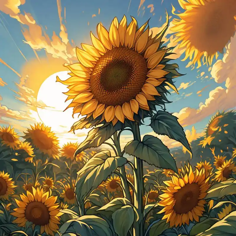 超级唯美的阳光向日葵头像97