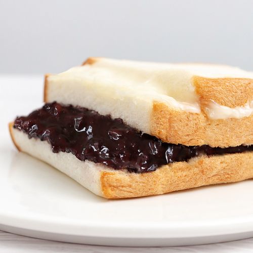 新吉力3 2紫米面包奶酪软糯米夹心吐司三明治紫薯蛋糕3加2零食品