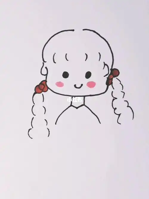 小姐姐简笔画