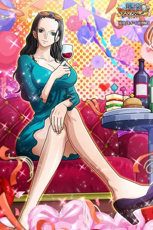 妮可·罗宾生日快乐98!你是最美的考古学家!也是可爱的御姐!