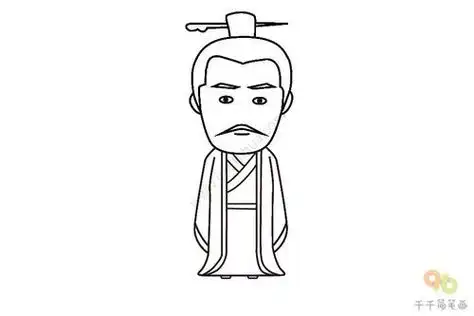 孙权简笔画孙权简笔画可爱q版