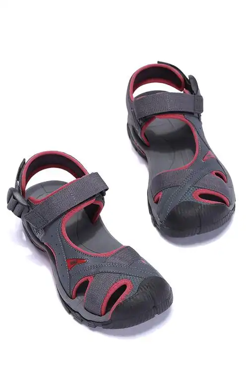 美国第一户外情侣款沙滩鞋包头涉水橡胶凉鞋时尚缓震eva搭扣