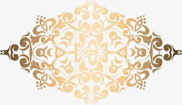 华丽欧式花纹装饰矢量素材