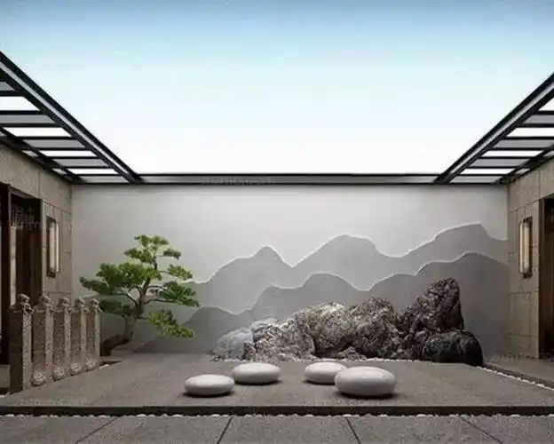 这才是庭院景墙该有的样子