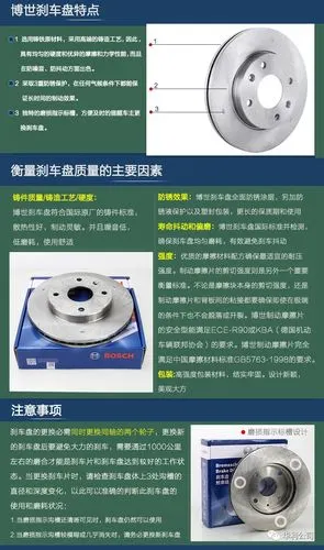 博世前刹车盘进口奔驰e级e300北京奔驰e300l制动碟刹车立盘