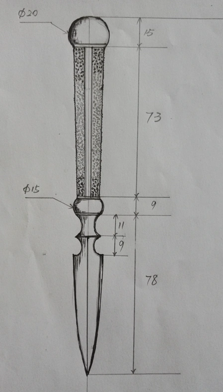 虚空茶刀设计图纸这是剑村一直在追求的生命涵义……享受时光静谧