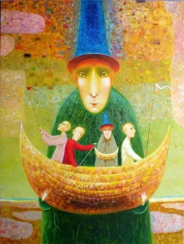 立陶宛艺术家 arunas zilys 神话色彩的超现实主义绘画作品 (一)