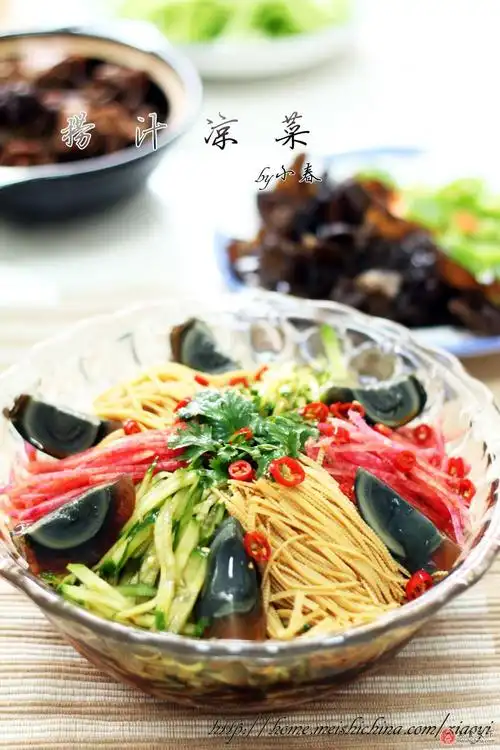 宴客餐桌必搭 清新爽口悦目菜肴——捞汁凉菜