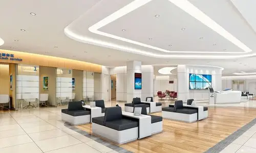 银行设计案例效果图