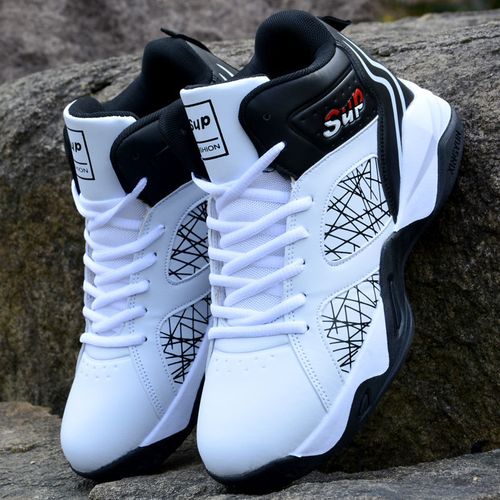 篮球鞋男高帮春秋季耐磨防滑透气运动鞋轻便学生球鞋战靴减震男鞋