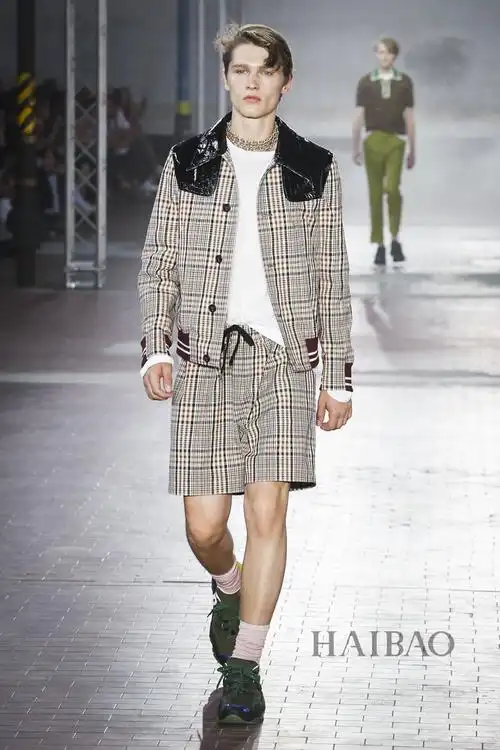 2018春夏米兰男装周上的帅哥男模特们