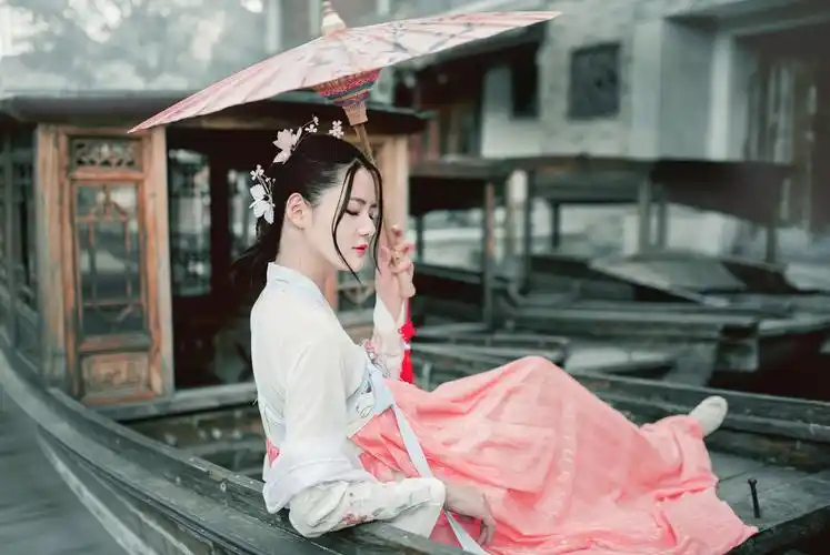 唐风古韵不一样的汉服摄影我心飞翔作品