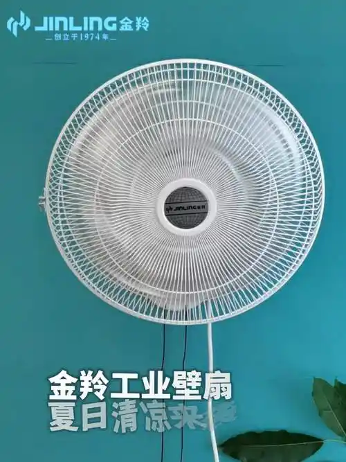 金羚电风扇大工业风扇壁扇壁挂式工厂大功率商用16寸fb840