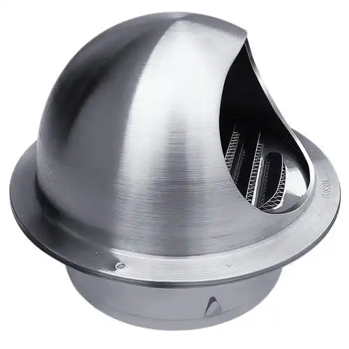 i304不锈钢风帽e油烟机排烟管外墙e通风排风口室外防风罩防雨20