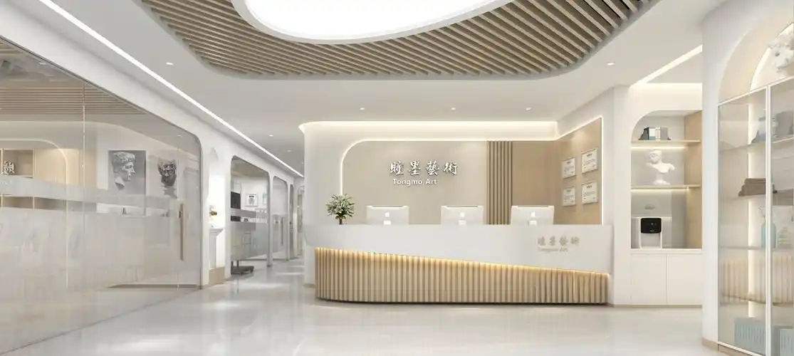 培训机构装修设计效果图文化艺术培训机构装修设计案例舞拾培训机构