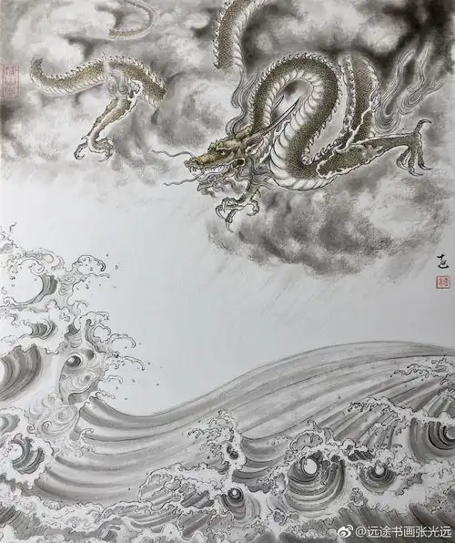 飞龙在天亢龙有悔远