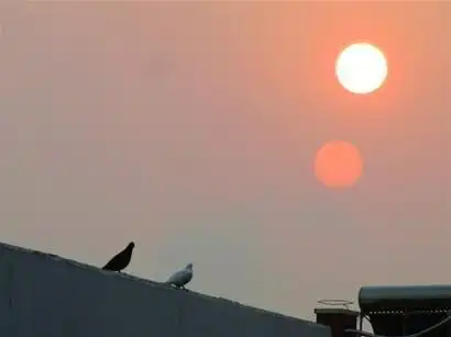 旅游 热点目的地 生活剪子巷 正文  据介绍,日月同辉是一种自然现象
