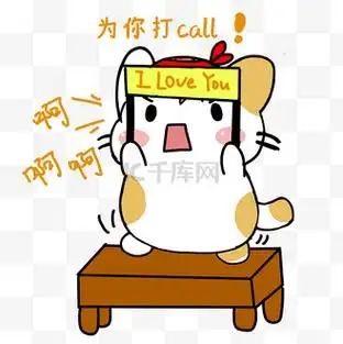 gif动图卡通 小熊猫 斜着 搞怪 可爱 表情包为你打call 文字表情 黑