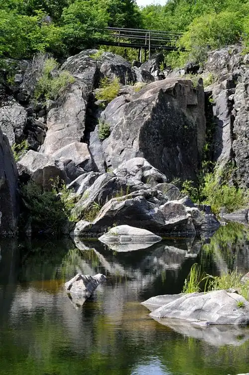 镜泊湖地下森林,几张风景