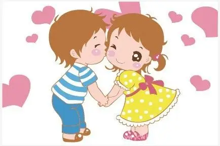 卡通人物可动物数小猪字油画 diy数字油画 20*30亲亲宝贝数字油画图片