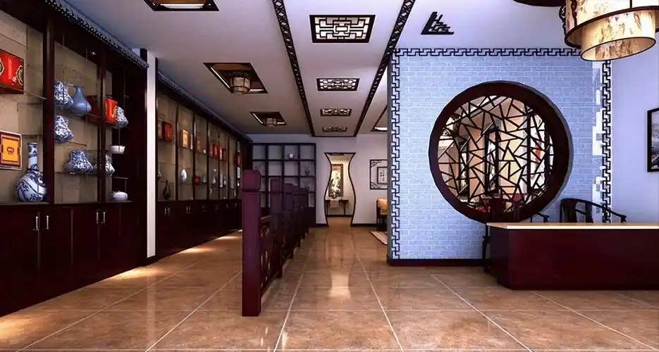 陕西中医馆装修设计施工,中医诊所装修设计,按摩馆装修设计,养生馆