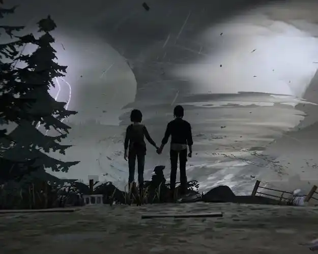 奇异人生壁纸 max&chloe_in front of the t… - 堆糖,美图壁纸兴趣社