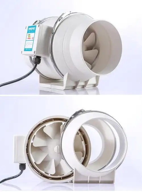 卫生间圆形管道换气扇强力4寸家用小型排风扇抽风机卧室排气6寸hz150