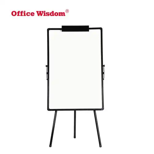 custom free standing portable mobile flip chart smart whiteboard