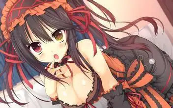 狂三吞折纸入腹图