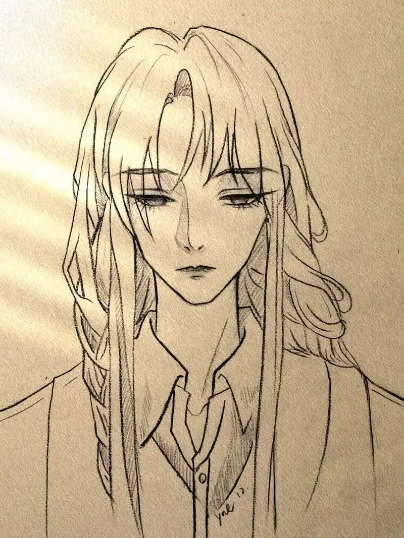 手绘动漫人物头像男生【步骤图】