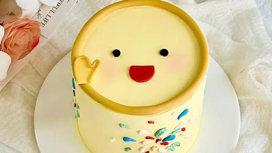 沉浸式制作开学季蛋糕