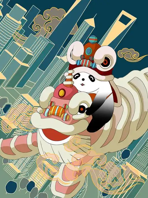 国潮熊猫 - 原创作品 - 站酷(zcool)