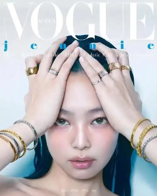 jennie登vogue封面