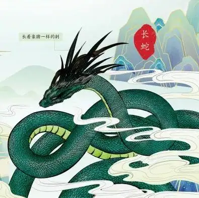 《山海经》中还有相柳,肥遗,腾蛇,鸣蛇等等.