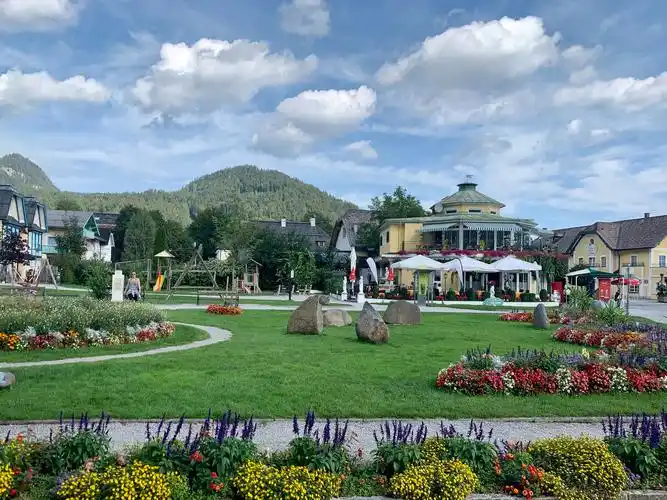 世界最美小镇之一奥地利-结耳根风情小镇风光