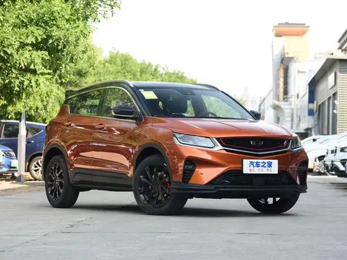 吉利缤越新能源汽车外观设计大气