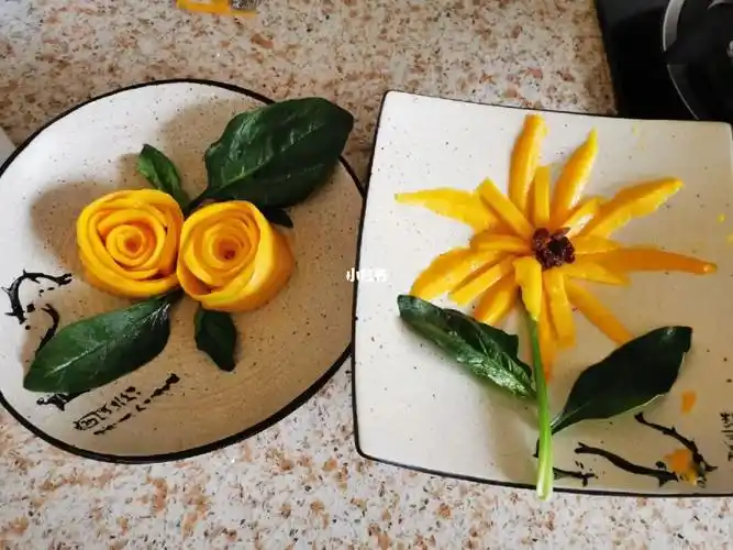 芒果摆盘